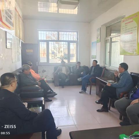 山门镇老城村11月份主题党日活动