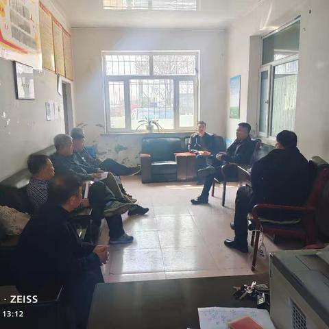 山门镇老城村4月份主题党日活动