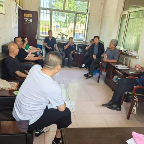 山门镇老城村6月份主题党日活动