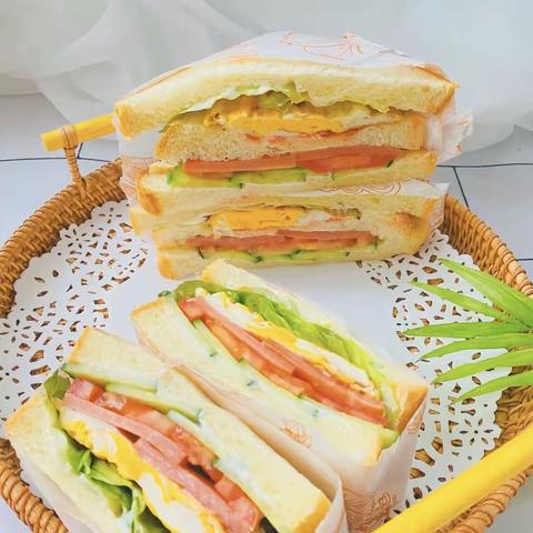 冰果果幼儿园手工DIY《三明治🥪》