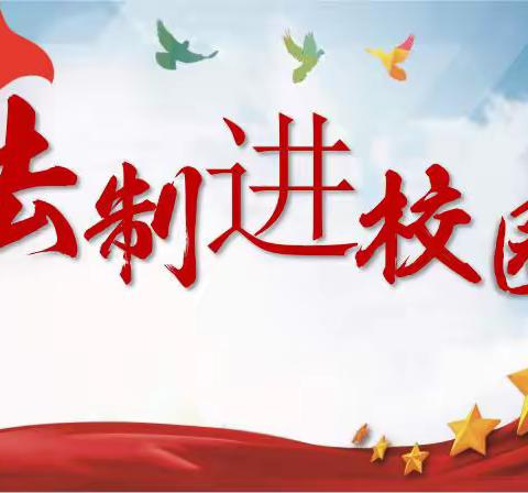 加强未成年人保护法，推动法治校园建设---丰庄镇初级中学法治进校园活动