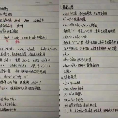 优秀笔记｜“携笔作期舟远渡，笔记为梯攀登峰”(二)