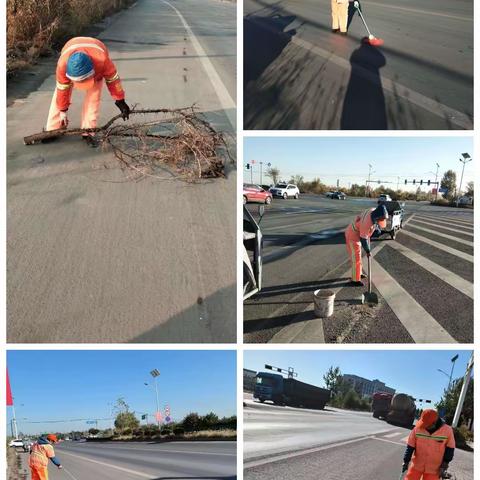 机械养护中心工作日志2023年11月17日