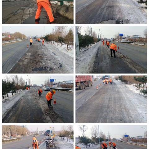 机械养护中心工作日志2023年12月22日