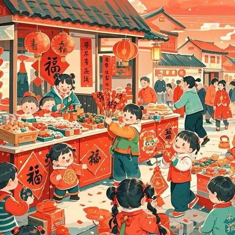 “金蛇贺岁，庙趣迎新”——诗远幼儿园元旦逛庙会
