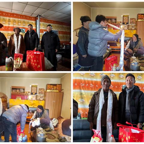 心系群众送温暖 情暖两节慰人心——温波镇开展节前慰问活动