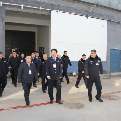 王健同志到广平县看守所慰问春节执勤民警
