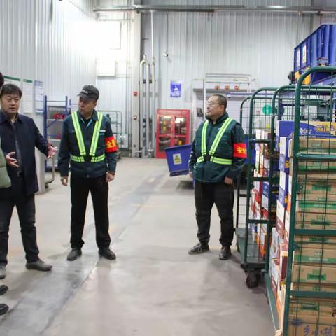 暖心慰问鼓干劲 精准服务助旺季  ——“双十一” 吕贵斌主席慰问一线职工