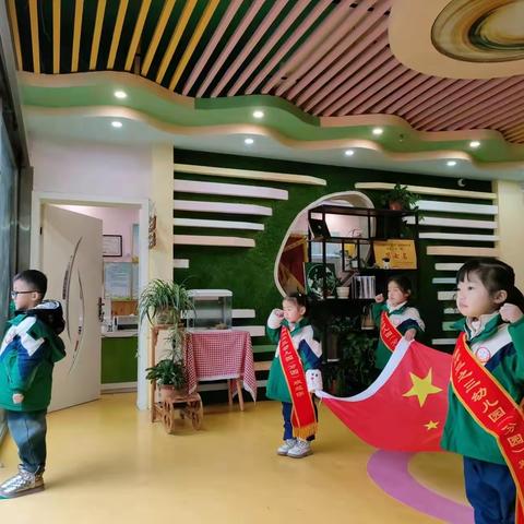 三之三幼儿园💕升国旗仪式🇨🇳