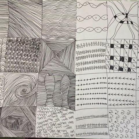 湖南民族职业学院学前教育 幼教专业美术技能 （简笔画艺术） 23级02班28号 任课教师：张琼辉  ——别让世俗埋没了艺术的浪漫🎨