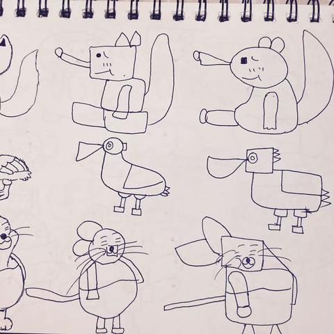 湖南民族职业学院学前教育 幼教专业美术技能 （简笔画艺术） 23级02班28号 任课教师：张琼辉  ——别让世俗埋没了艺术的浪漫🎨