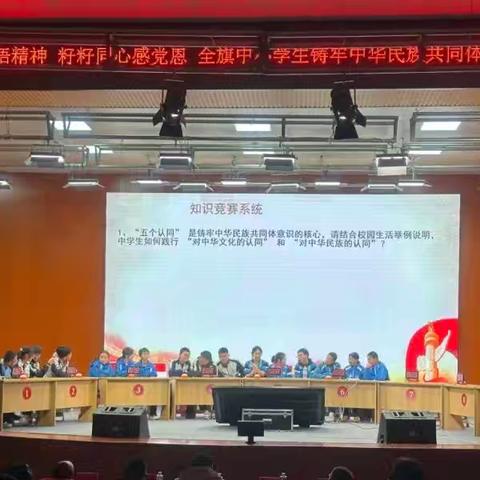我校在全旗铸牢中华民族共同体意识知识竞赛中获佳绩