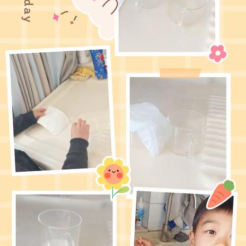 粘在一起的杯子