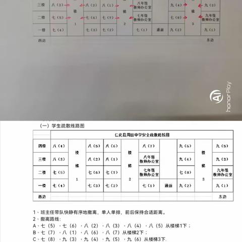 2024年春季仁化县周田中学开展消防安全演练