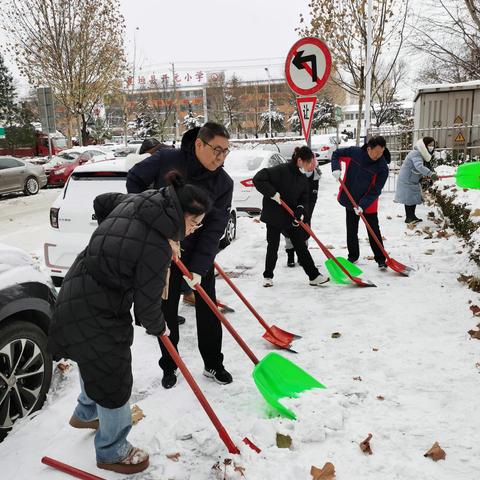 县国资局及县属国有企开展积雪清理情况