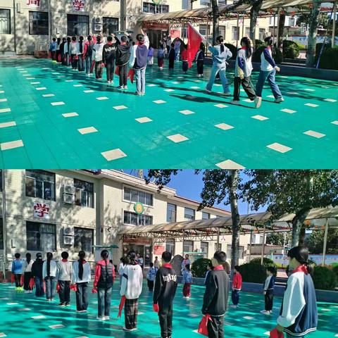 强国有我 争当新时代好少年——鹿泉区上庄镇钟家庄小学少工委建队日新队员入队仪式