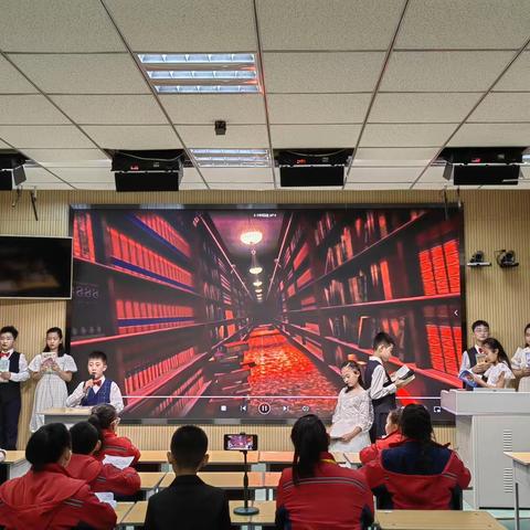 左权县西关学校读书分享活动