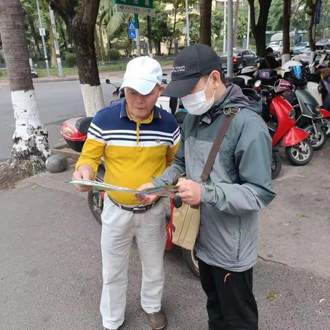海甸街道新安社区开展禁塑巡查工作