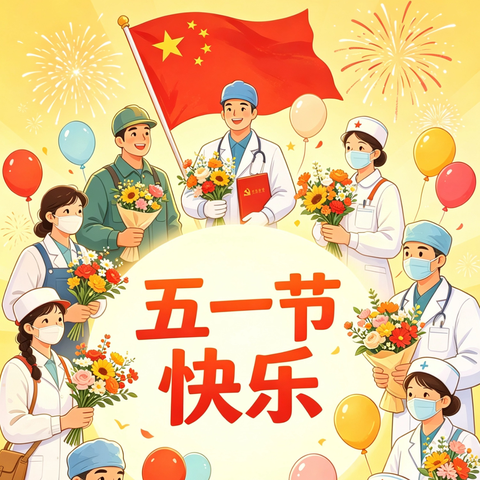 ㊗️大家五·一劳动节快乐！ ​