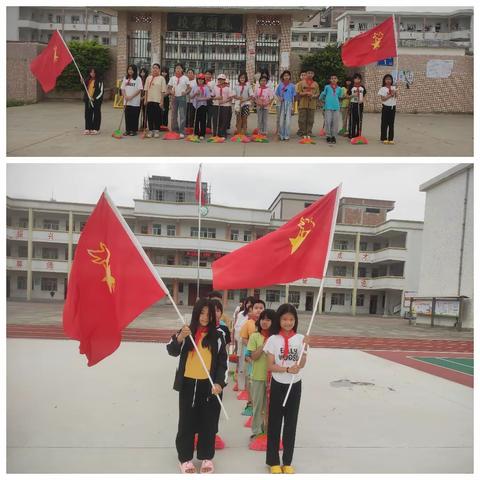 传承红色基因,弘扬革命精神 ——岐石镇坑仔小学深入开展“革命传统教育周”活动暨“小手拉大手，共创文明家园”活动
