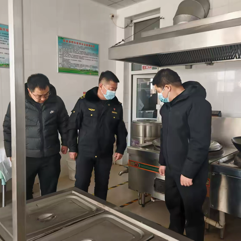 临河区市场监督管理局曙光管理所领导一行到我院进行食品安全检查