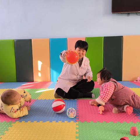 关注儿童健早期教育，促进儿童健康成长--万堤中心卫生院早教活动进行中