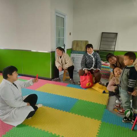 关注儿童健康早期教育，促进儿童健康成长--万堤中心卫生院早教活动进行中