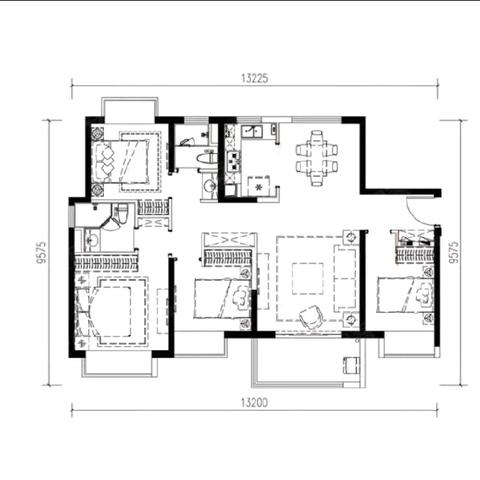 大华锦绣户型图