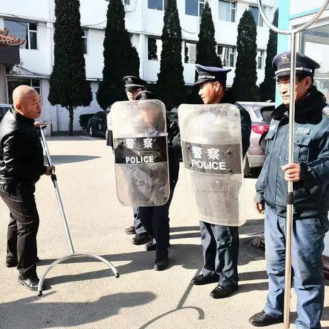 直属机关事务服务中心反恐应急演练