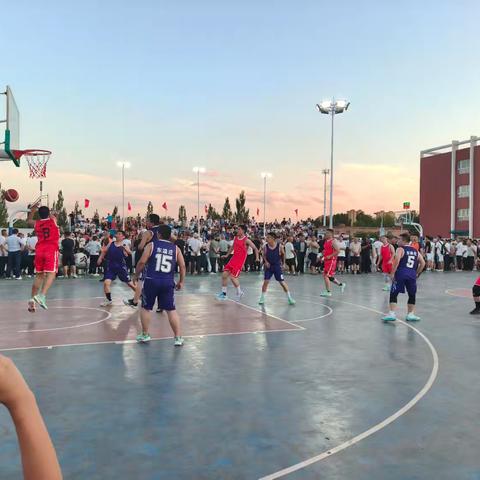 西边庄乡第四届“篮球之乡”夏季篮球赛火热开赛
