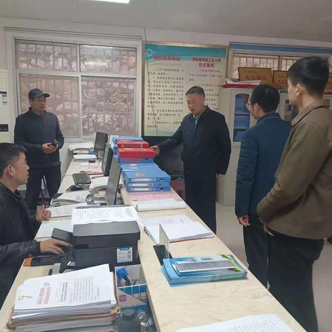 山阳县水利局党组书记、局长申国华深入杨地镇狮子村调研指导工作