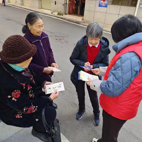 红旗社区新时代文明实践站开展秋冬消防安全知识宣传