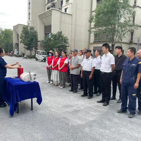 “应急演练始于心，防患未然始于行” ——陶瓷城社区消防演练活动