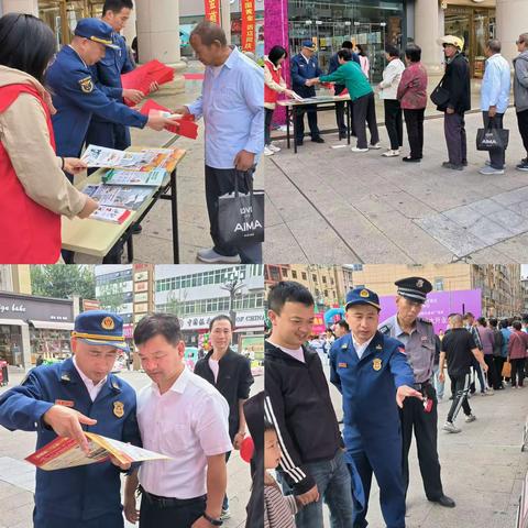 【节日我在岗，宣传不打烊】——陈仓区消防救援大队积极开展中秋国庆期间消防宣传工作