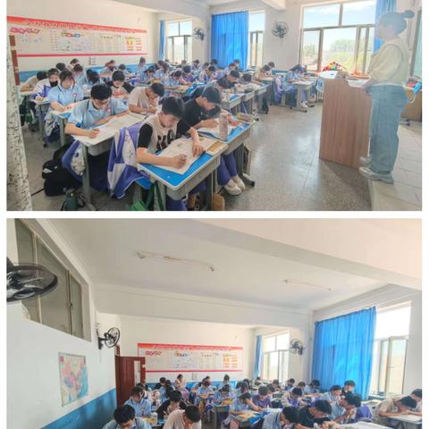 问诊课堂开良方，把脉教学助远航——旗教研中心领导莅临我校开展视导工作