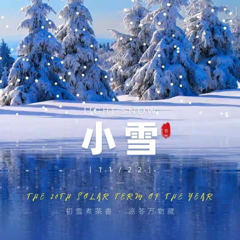 乐巢幼儿园大班组“小雪”节气活动