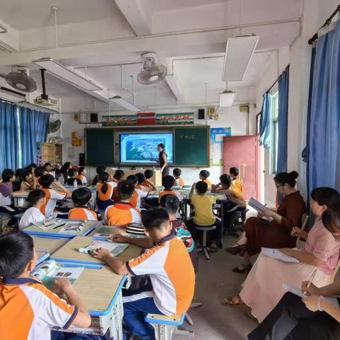 教有所得，研有所获——坪上小学四年级科学优质课《地球》