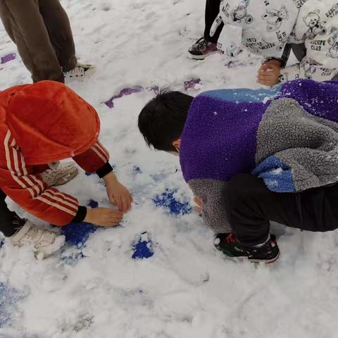 雪的秘密 单桥幼儿园