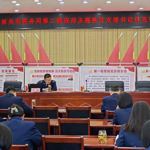 第二稽查局党支部开展支部书记讲党课活动
