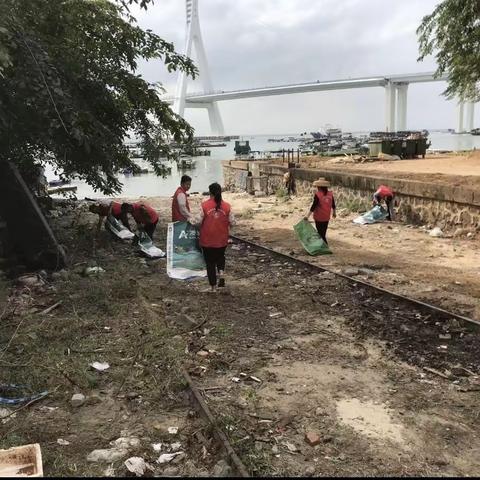 党建引领 铺渔村开展“保护海洋”为主题的六水共治主题党日活动