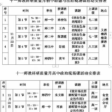 思政课堂深耕耘  启智润心展风采——十一师思政课堂教学大赛