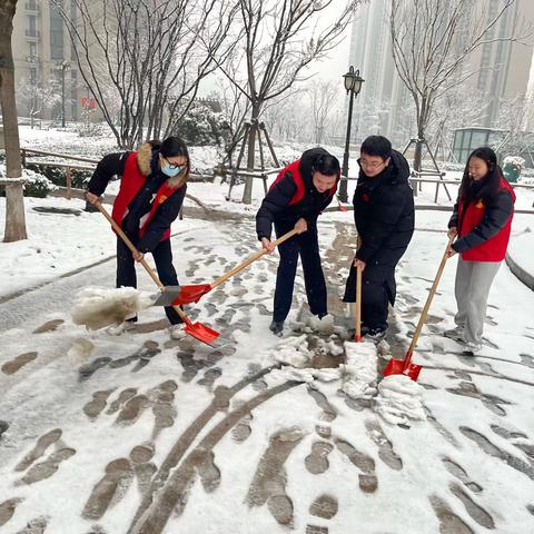 雪后安全行 社区在行动