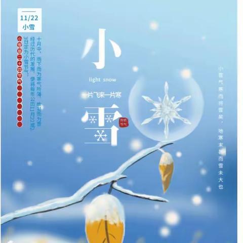 冬日的序曲与诗意的绽放—— 三（20）小雪节气中队活动