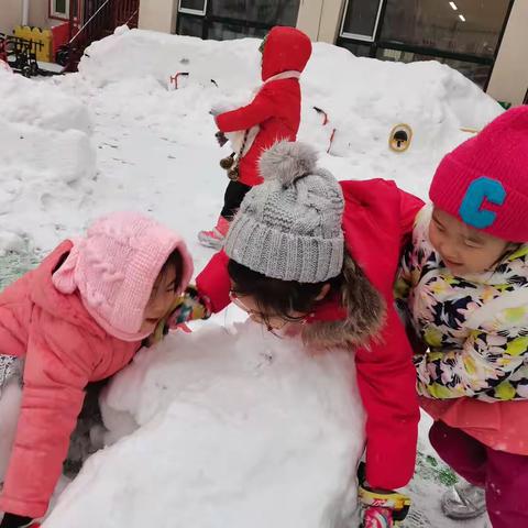 雪趣一一大三班不怕冷的冬天（副本）