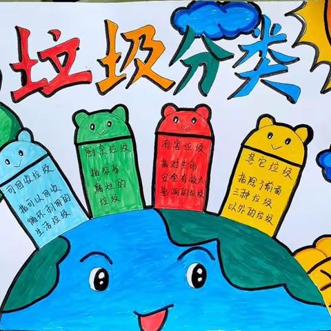 垃圾分类，从我做起——邓庄小学附属幼儿园垃圾分类宣传活动