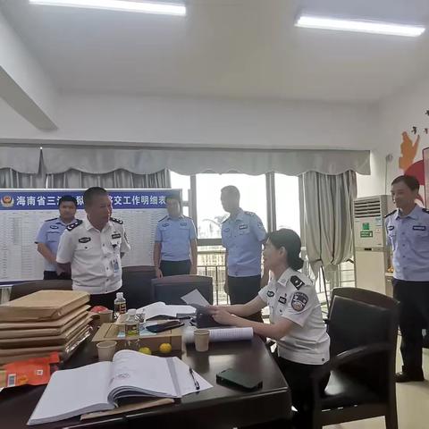 林冬丽赴省三江监狱开展案件评查既实质化审查调研活动