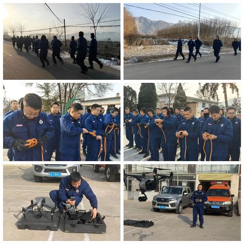 森林消防队1月8日工作动态