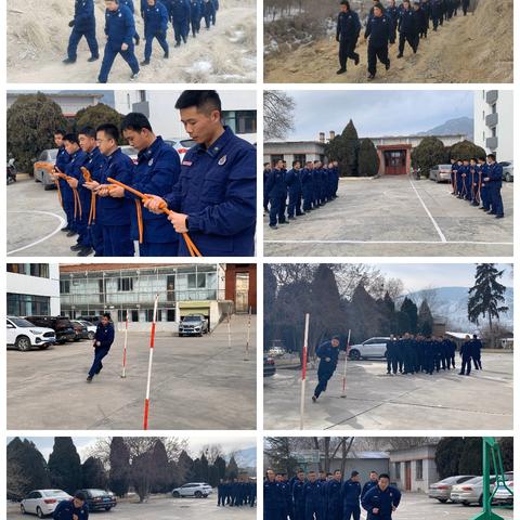 森林消防队1月23日工作动态