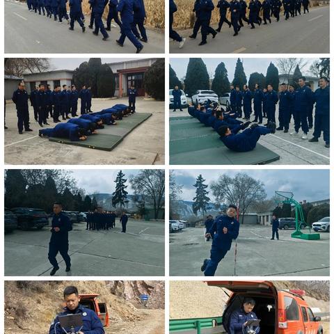 森林消防队2月18日工作动态