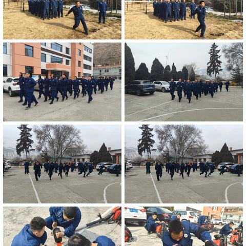 森林消防队2月19日工作动态